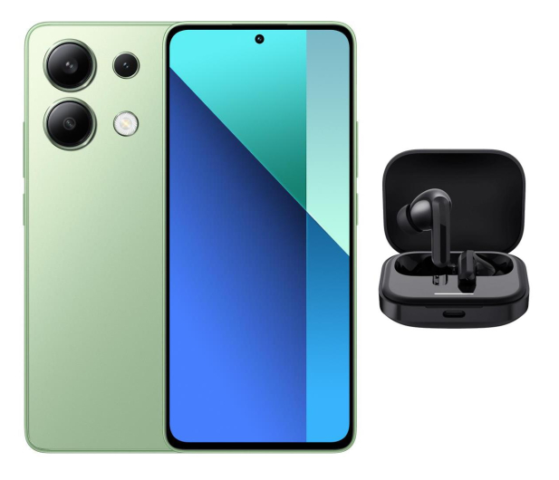 Xiaomi Redmi Note 13 6/128GB Mint Green+ Redmi Buds 5 - 1236116 - zdjęcie